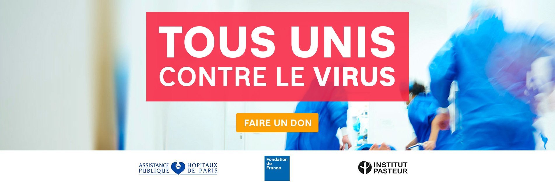 Coronavirus : la Fondation de France lance un appel à la solidarité pour aider les soignants, les chercheurs et les plus fragiles