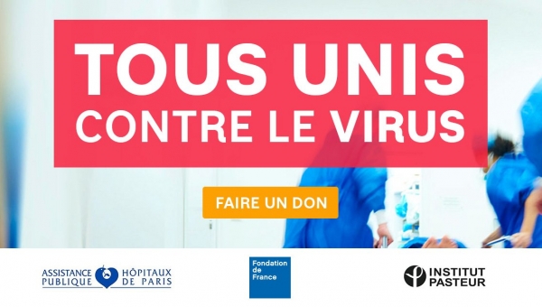 Coronavirus : la Fondation de France lance un appel à la solidarité pour aider les soignants, les chercheurs et les plus fragiles