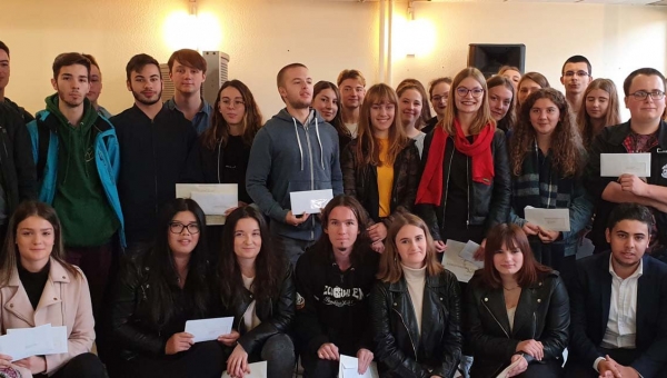 Remise des bourses 2019 de la Fondation Edouard Goldschmidt