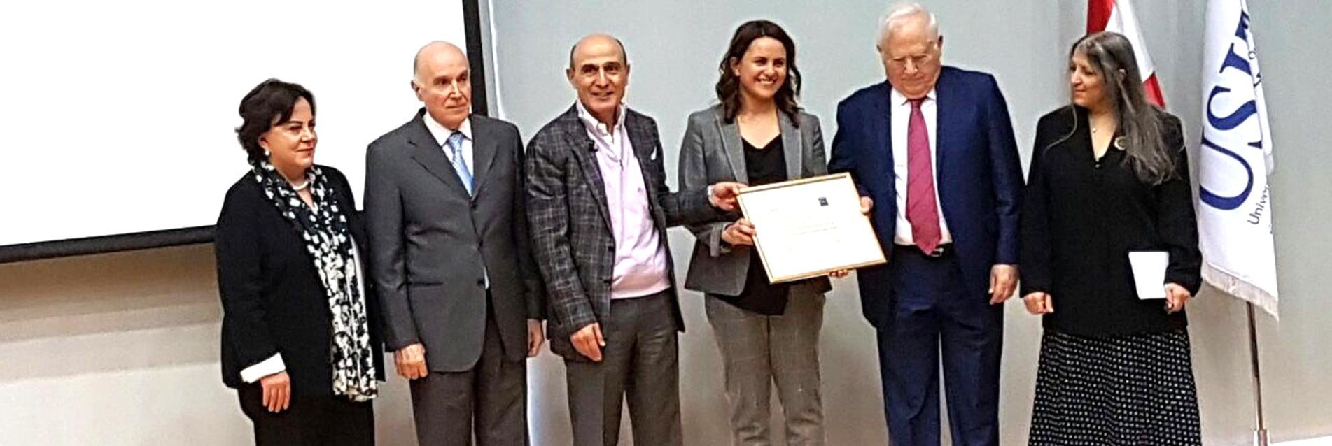 Le Prix de la Prévention des Conflits et la Paix au Liban 2017 décernée par la Fondation Ghazal