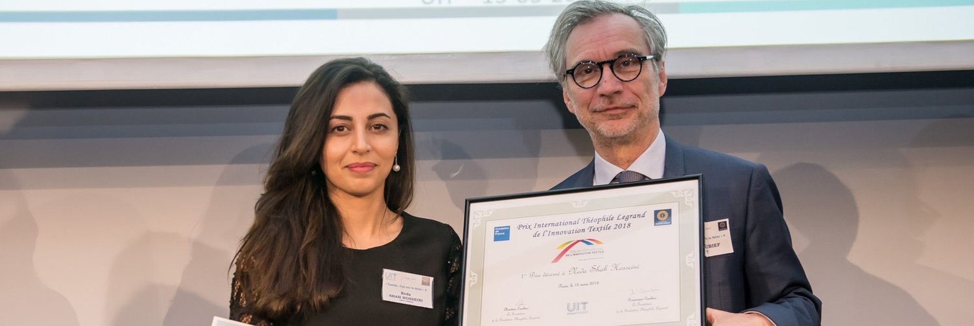 La Fondation Théophile Legrand remet son prix de l’Innovation Textile 2018