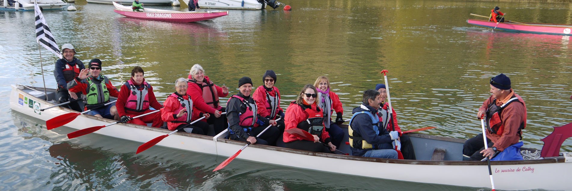 Le bateau Le Sourire de Cathy prend le large !