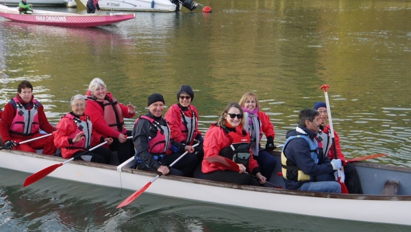 Le bateau Le Sourire de Cathy prend le large !