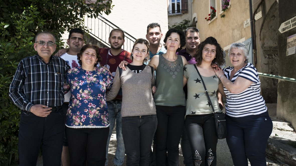 Portraits croisés réfugiés bénévoles 1