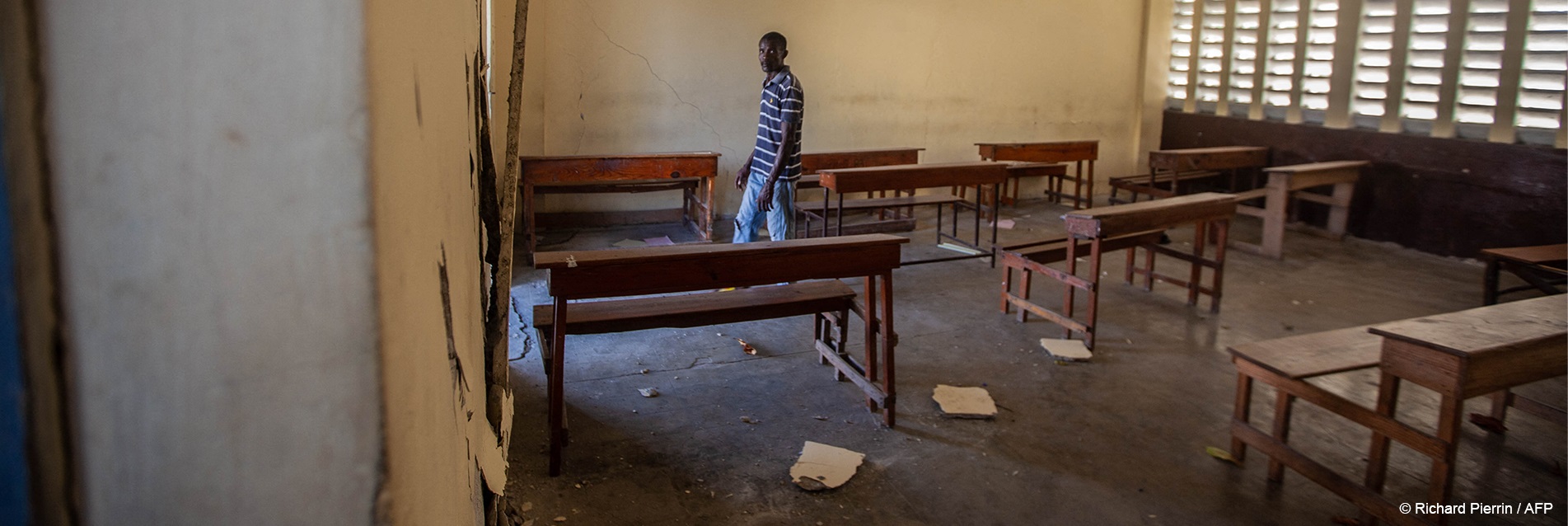 Permettre aux enfants de retourner à l’école, avec l'association Haïti Futur