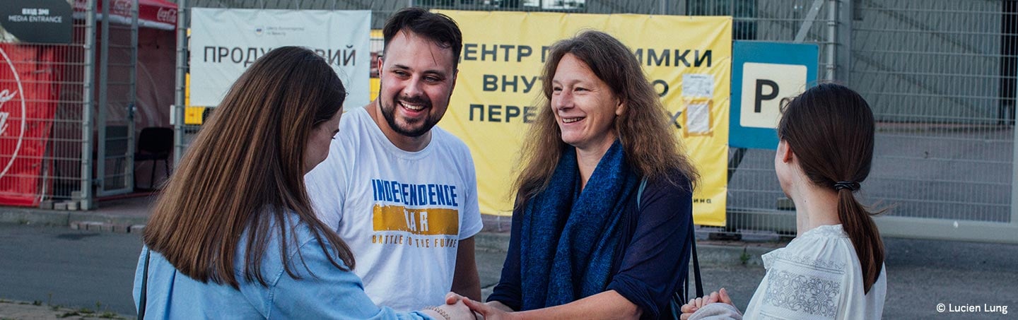 Karine Meaux : « En Ukraine, 99% de l’aide est assurée par des acteurs locaux »