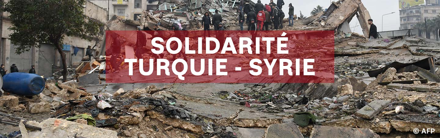 Earthquakes in Turkey and Syria – Fondation de France is mobilizing and appealing for donations