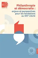 couvertue de l'étude philanthropie democratie 