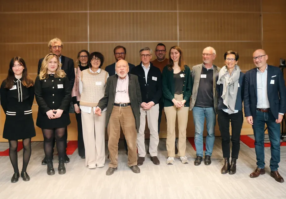 Les fondateurs et représentants de fondation des sept nouvelles fondations abritées à la Fondation de France.