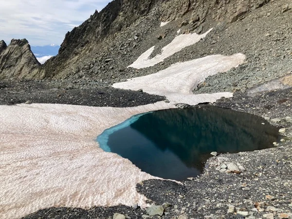 lac ne du retrait glacaire en savoie