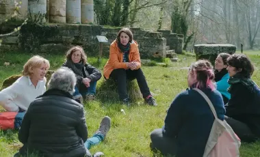 Quelques-uns des participants aux journées « Grandir en lien avec la nature » : 3 ans d’actions