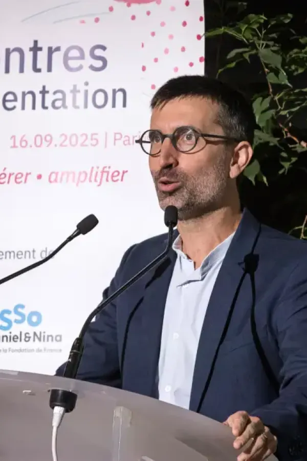 Benoît Mounier, directeur général France de la Fondation Daniel et Nina Carasso.